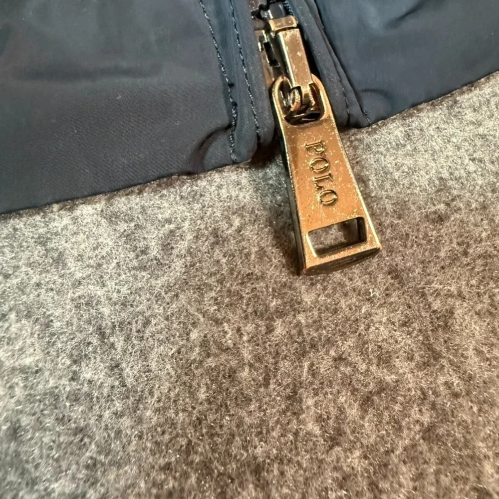 Polo Ralph‎ Lauren Men's Navy Bi Swing Bomber Jacket Lightweight Full Zip Sz XXL